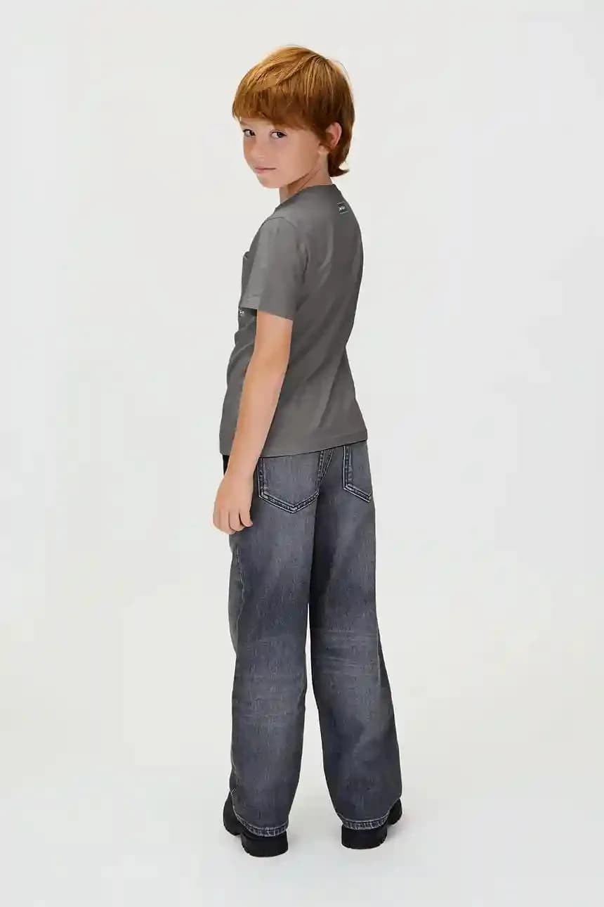 Детская хлопковая футболка - фото 4