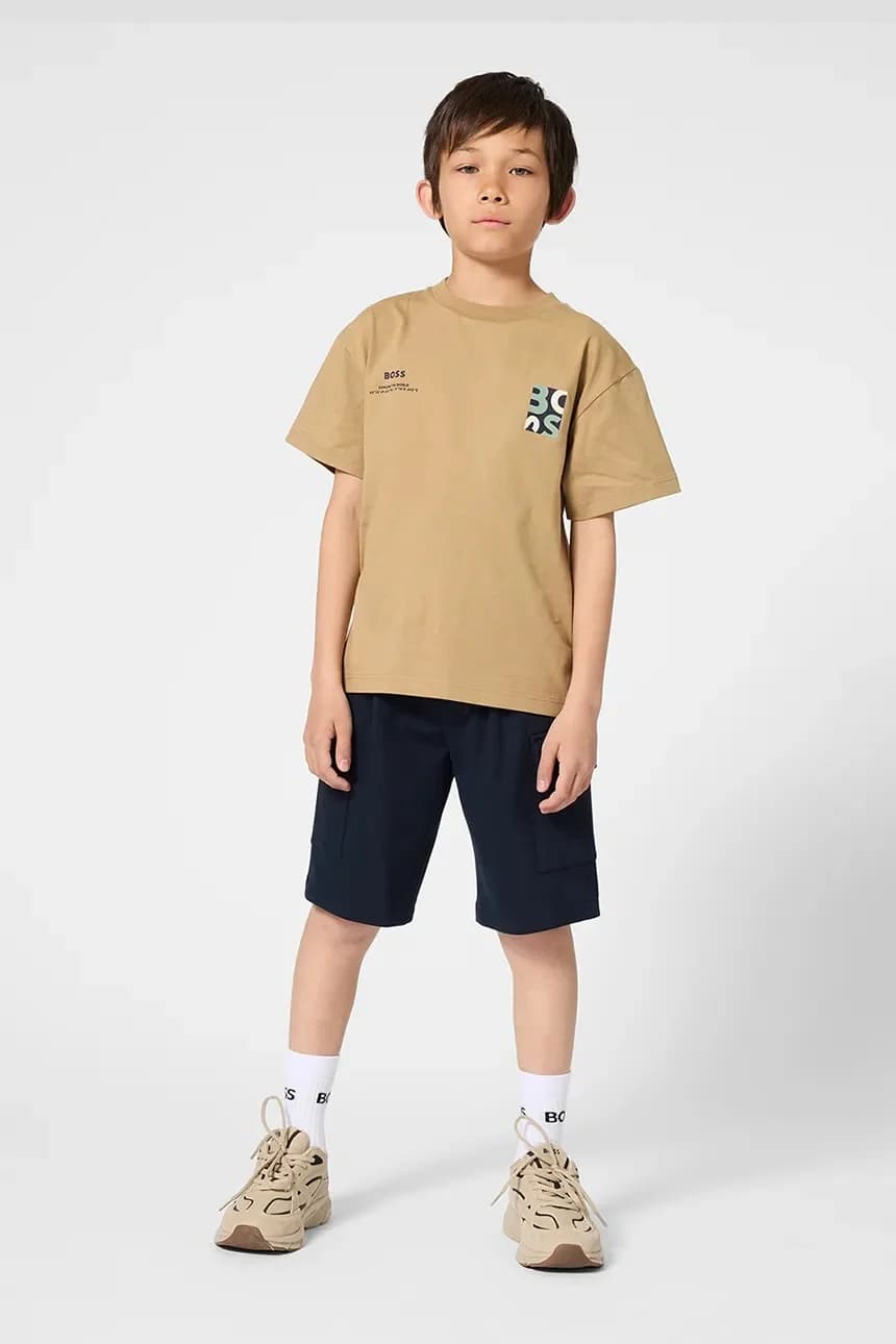 Детская хлопковая футболка