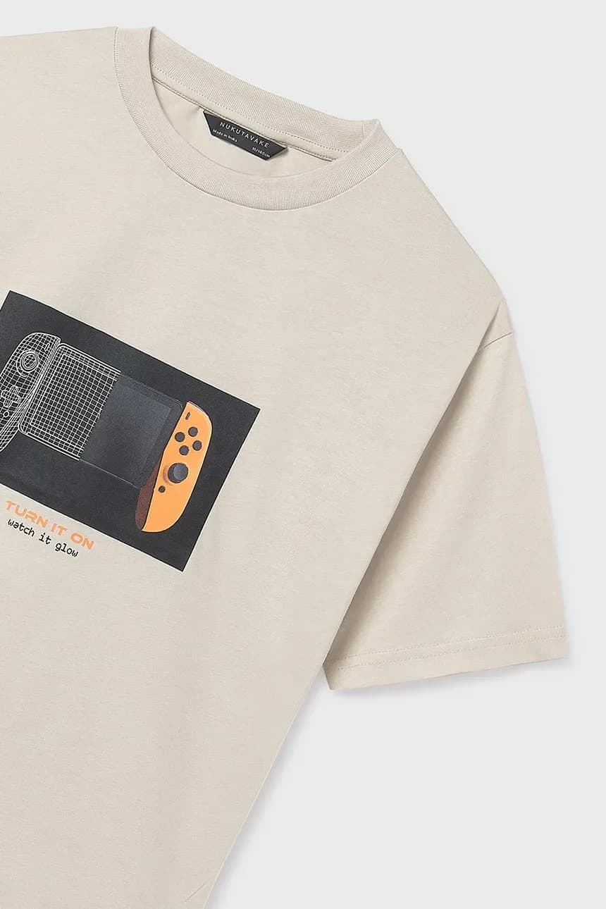 Детская хлопковая футболка - фото 4