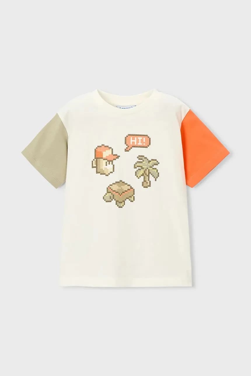 Детская хлопковая футболка