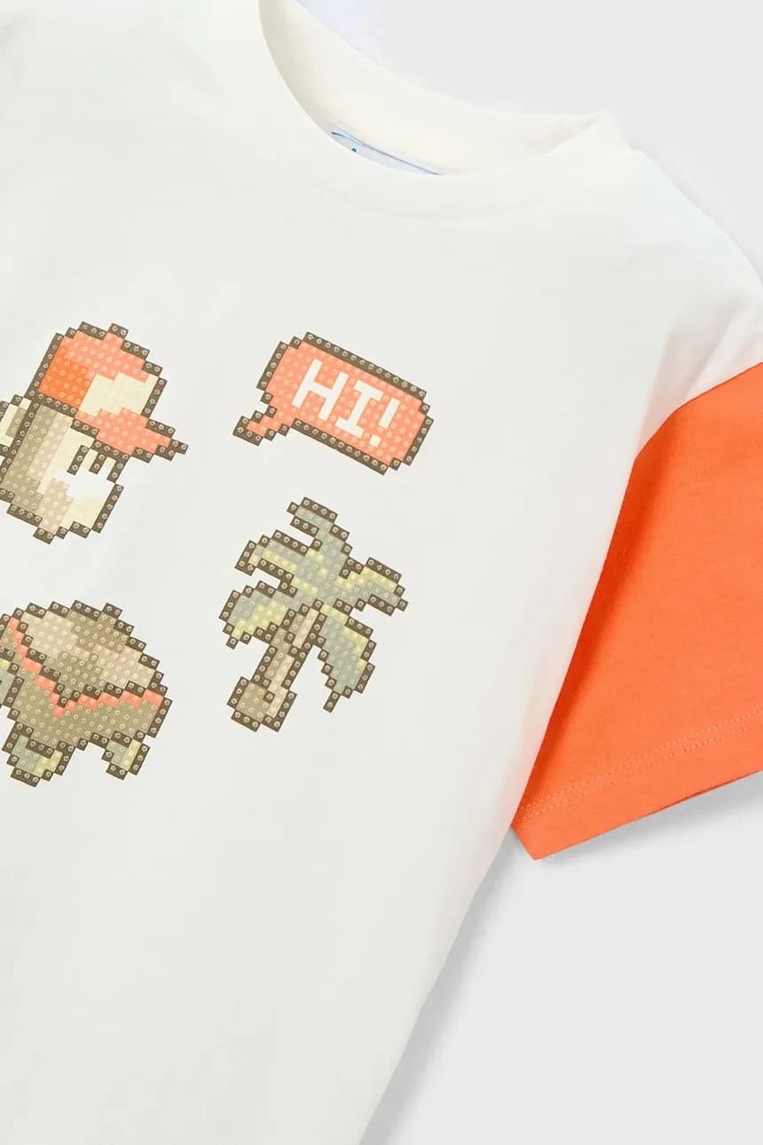 Детская хлопковая футболка - фото 3