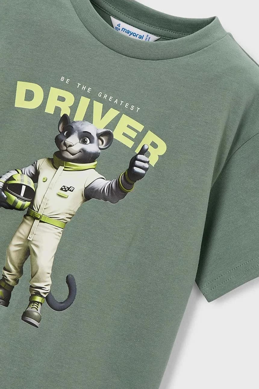 Детская хлопковая футболка - фото 4