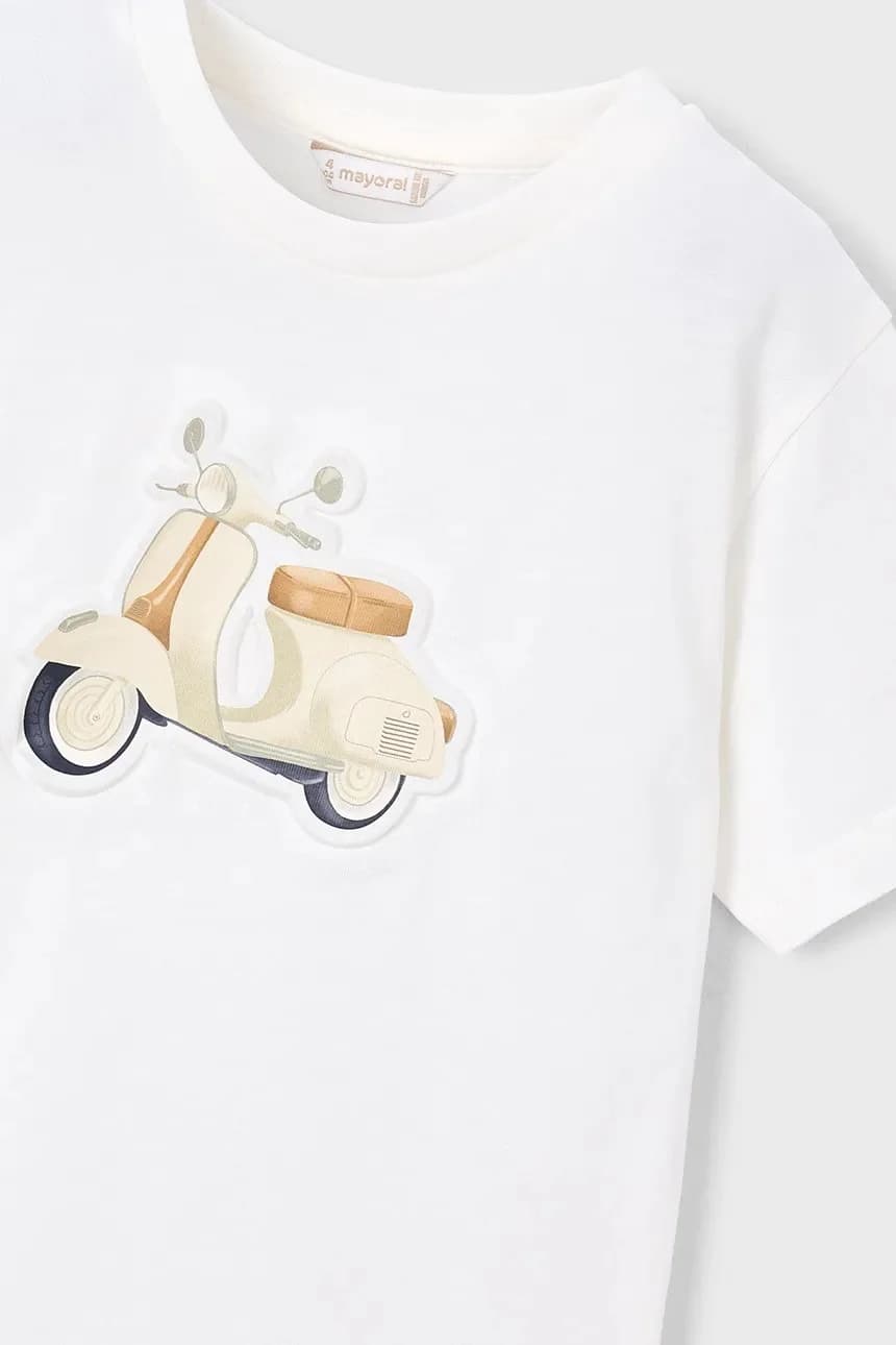 Детская хлопковая футболка - фото 3