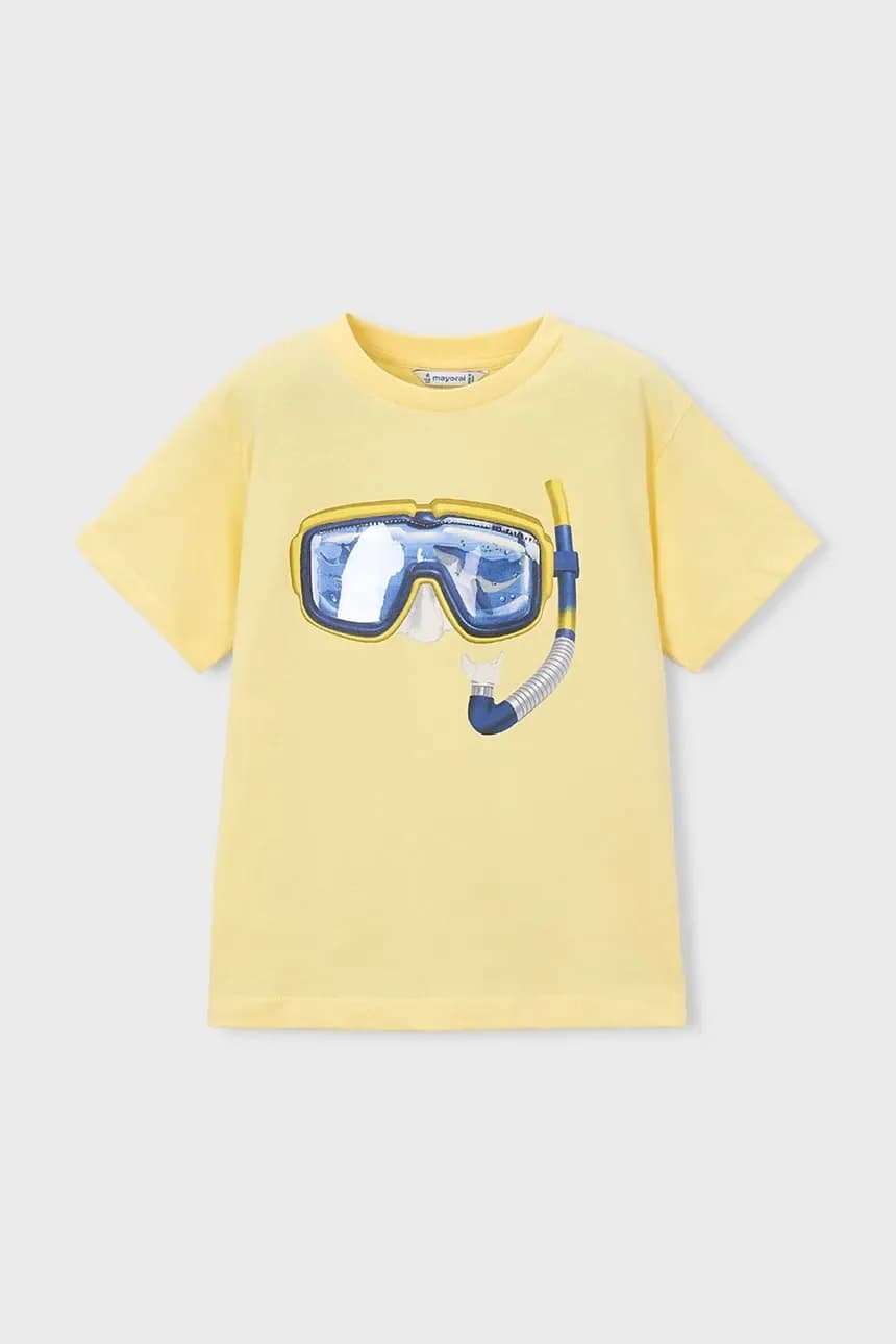 Детская хлопковая футболка