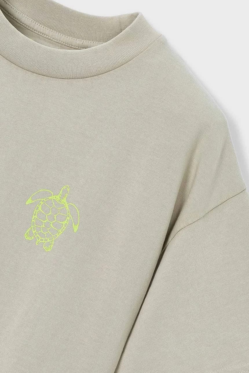 Детская хлопковая футболка Boston от Mayoral - фото 4