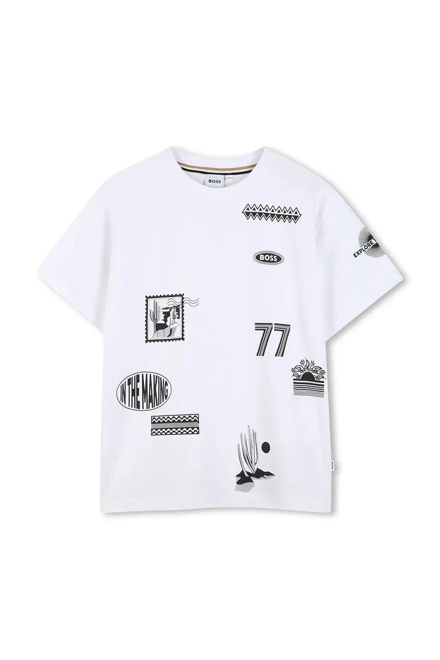 Детская хлопковая футболка