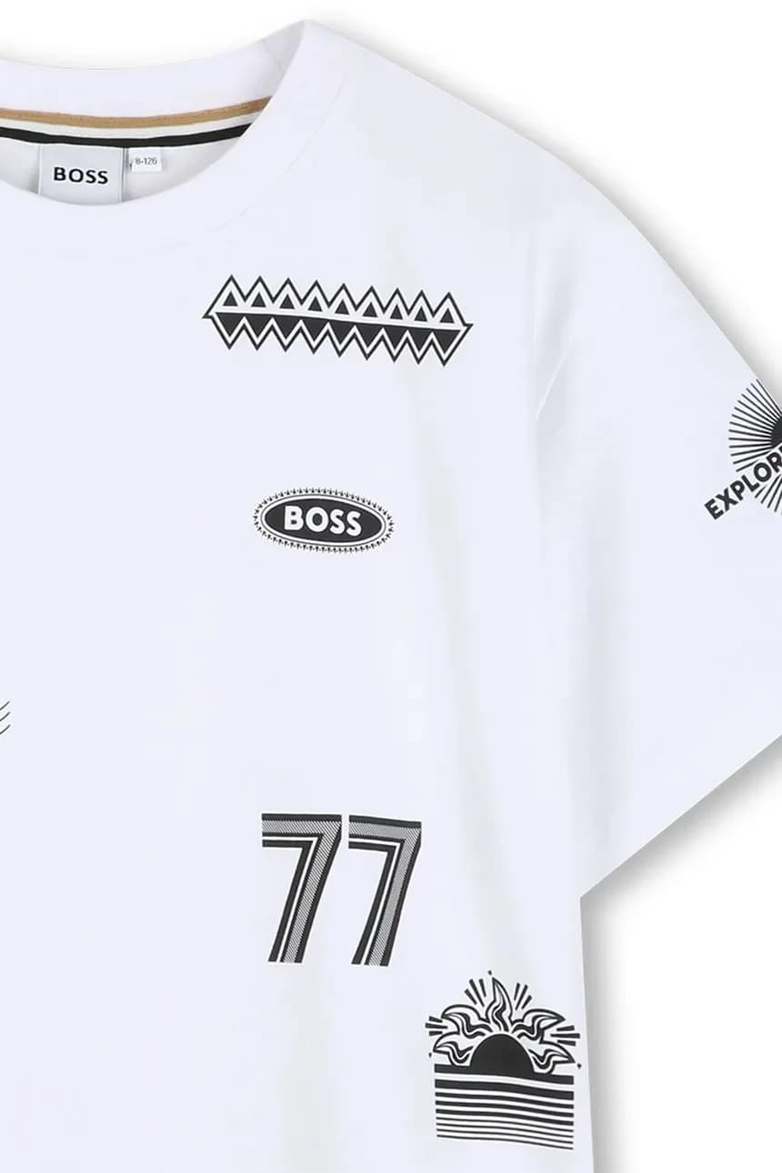 Детская хлопковая футболка - фото 3