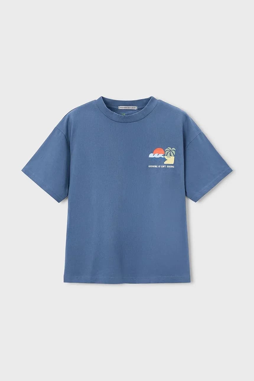 Детская хлопковая футболка Boston от Mayoral