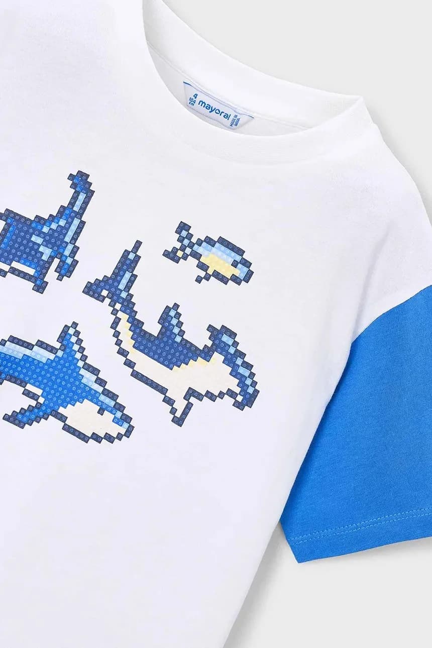 Детская хлопковая футболка - фото 3