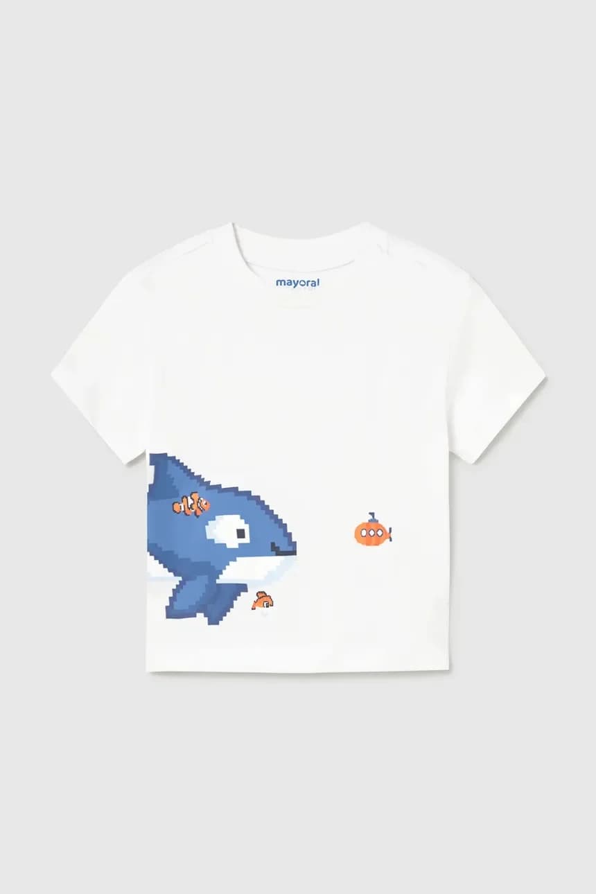 Детская хлопковая футболка