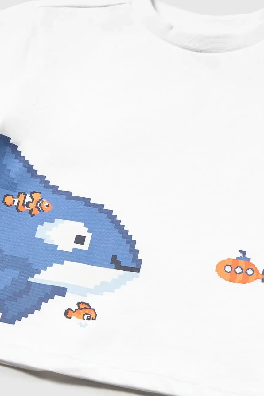 Детская хлопковая футболка - фото 3