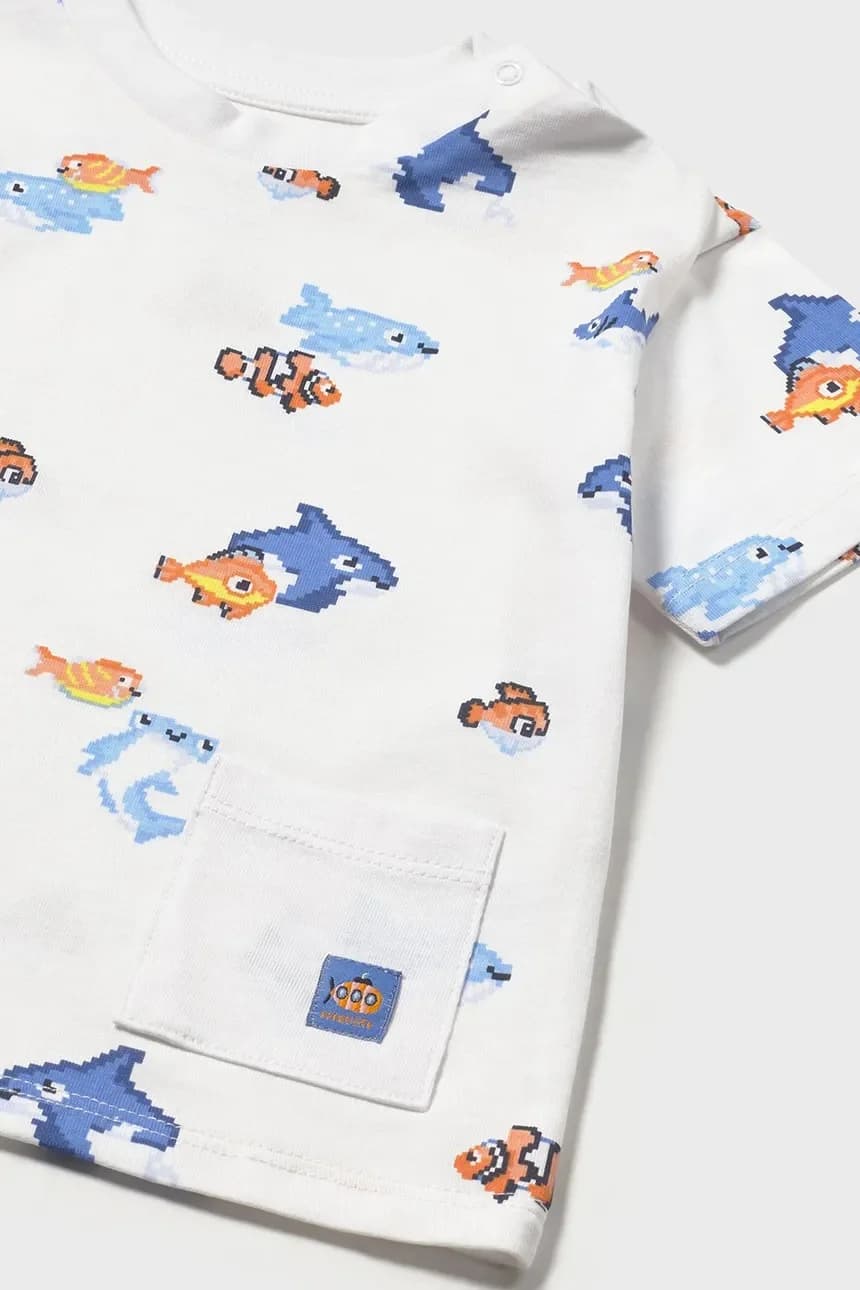 Детские хлопковые футболки, 2 пары - фото 5