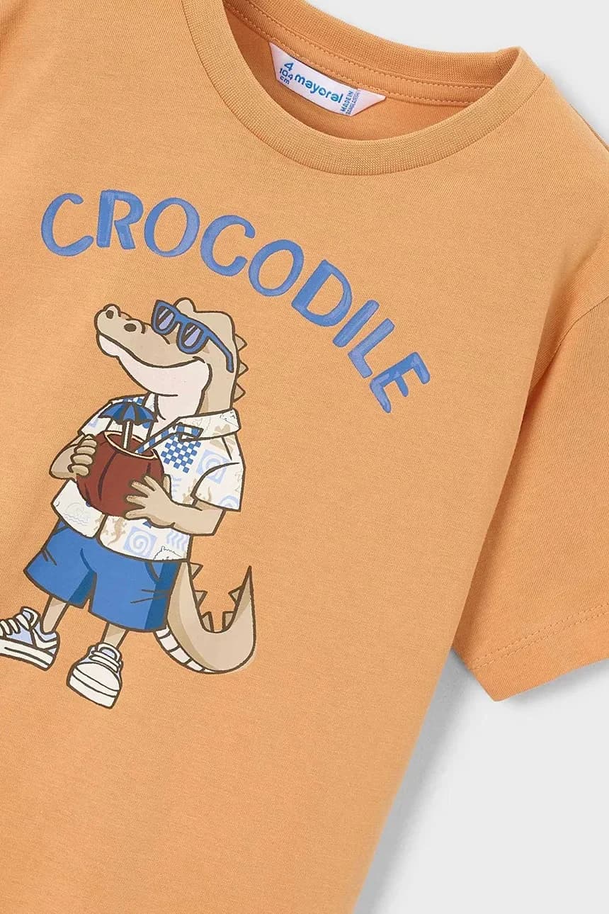 Детская хлопковая футболка - фото 4