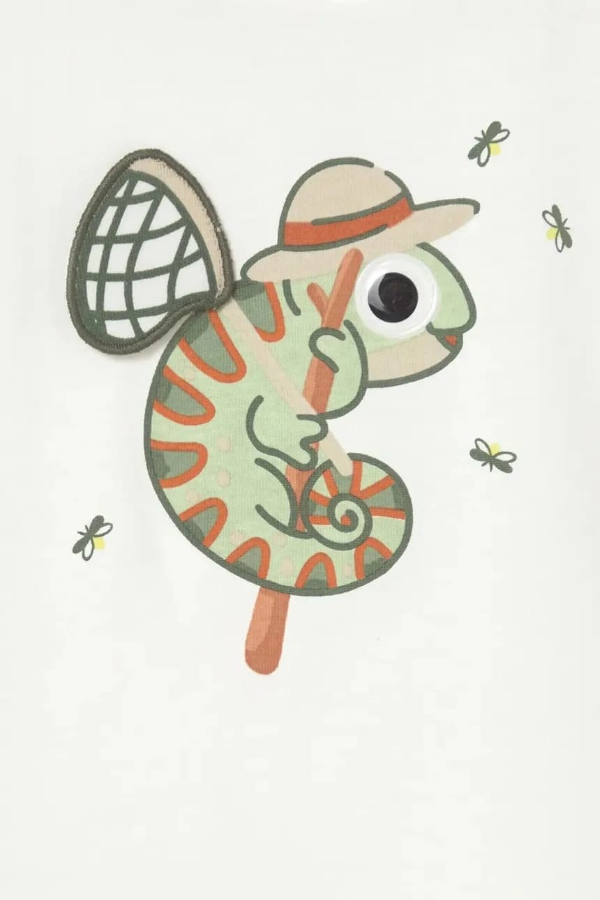 Детская хлопковая футболка - фото 3