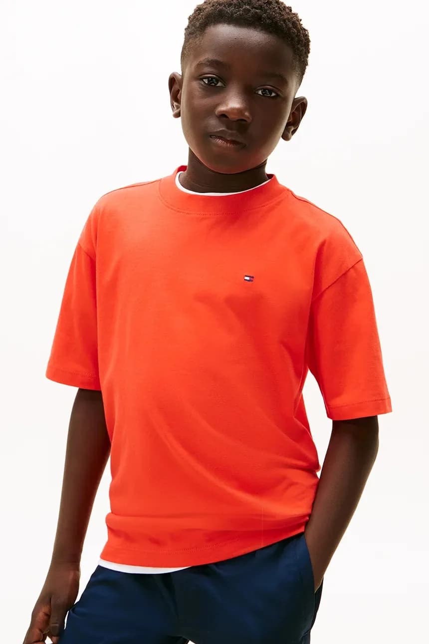 Детская хлопковая футболка