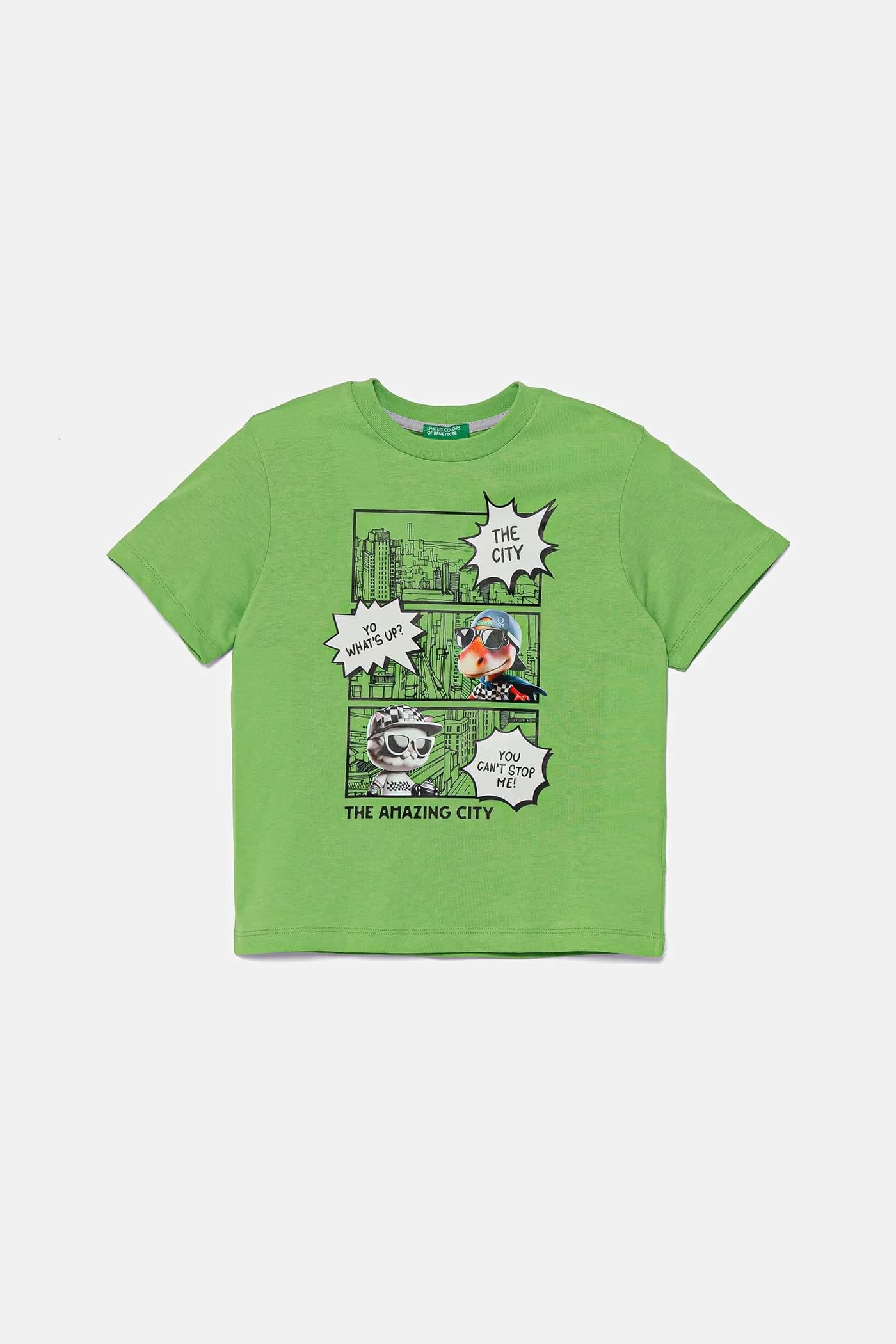 Детская хлопковая футболка