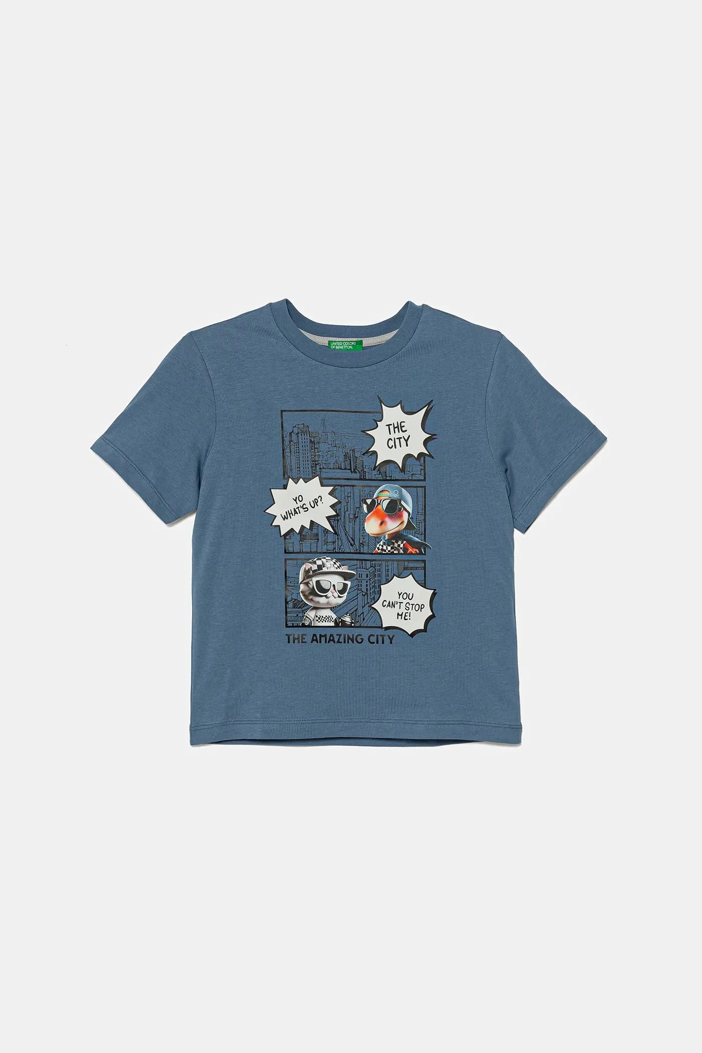 Детская хлопковая футболка