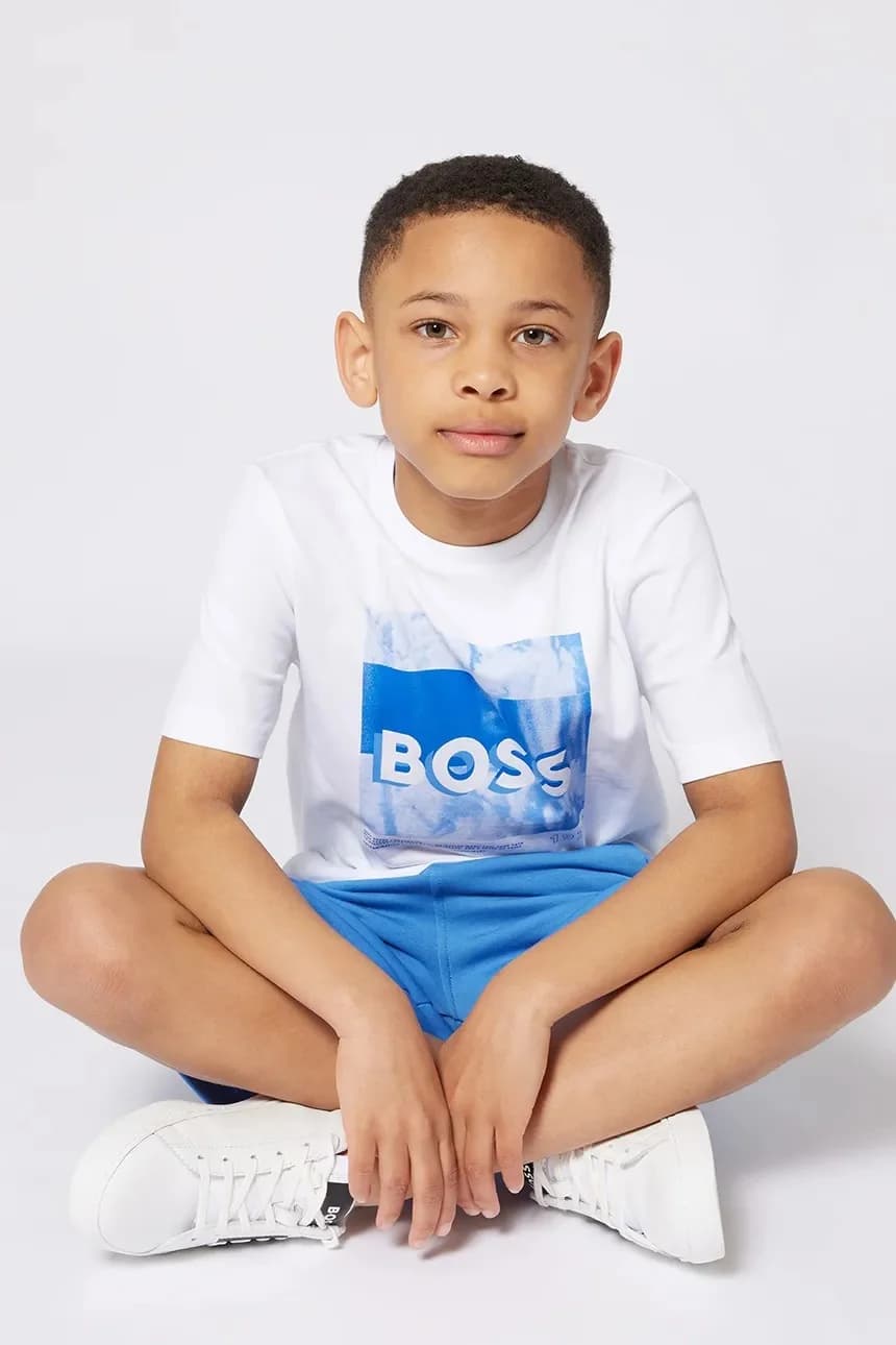 Детская хлопковая футболка