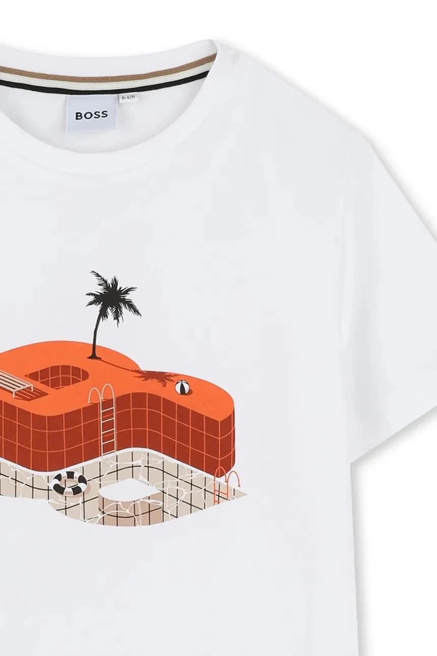 Детская хлопковая футболка - фото 3