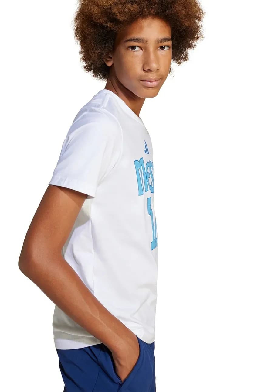 Детская хлопковая футболка MESSI - фото 8