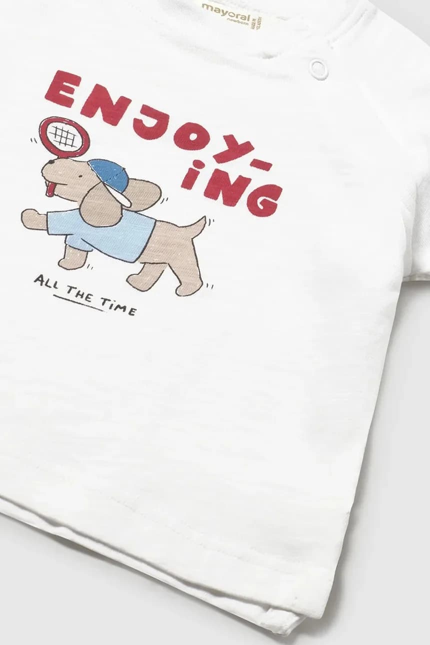 Детские хлопковые футболки, 2 пары - фото 4