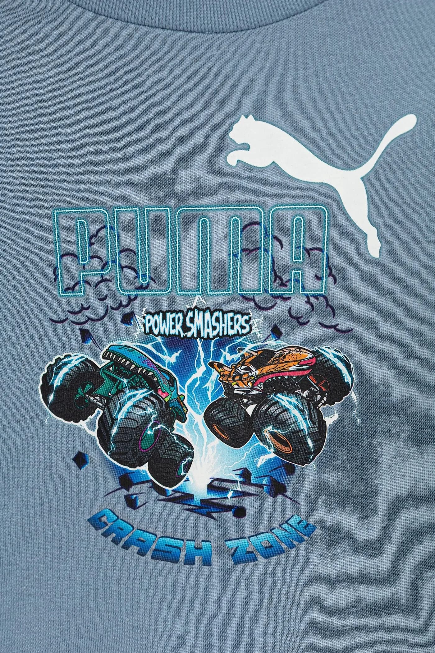 Детская хлопковая футболка Puma X Футболка HOT WHEELS с рисунком - фото 3