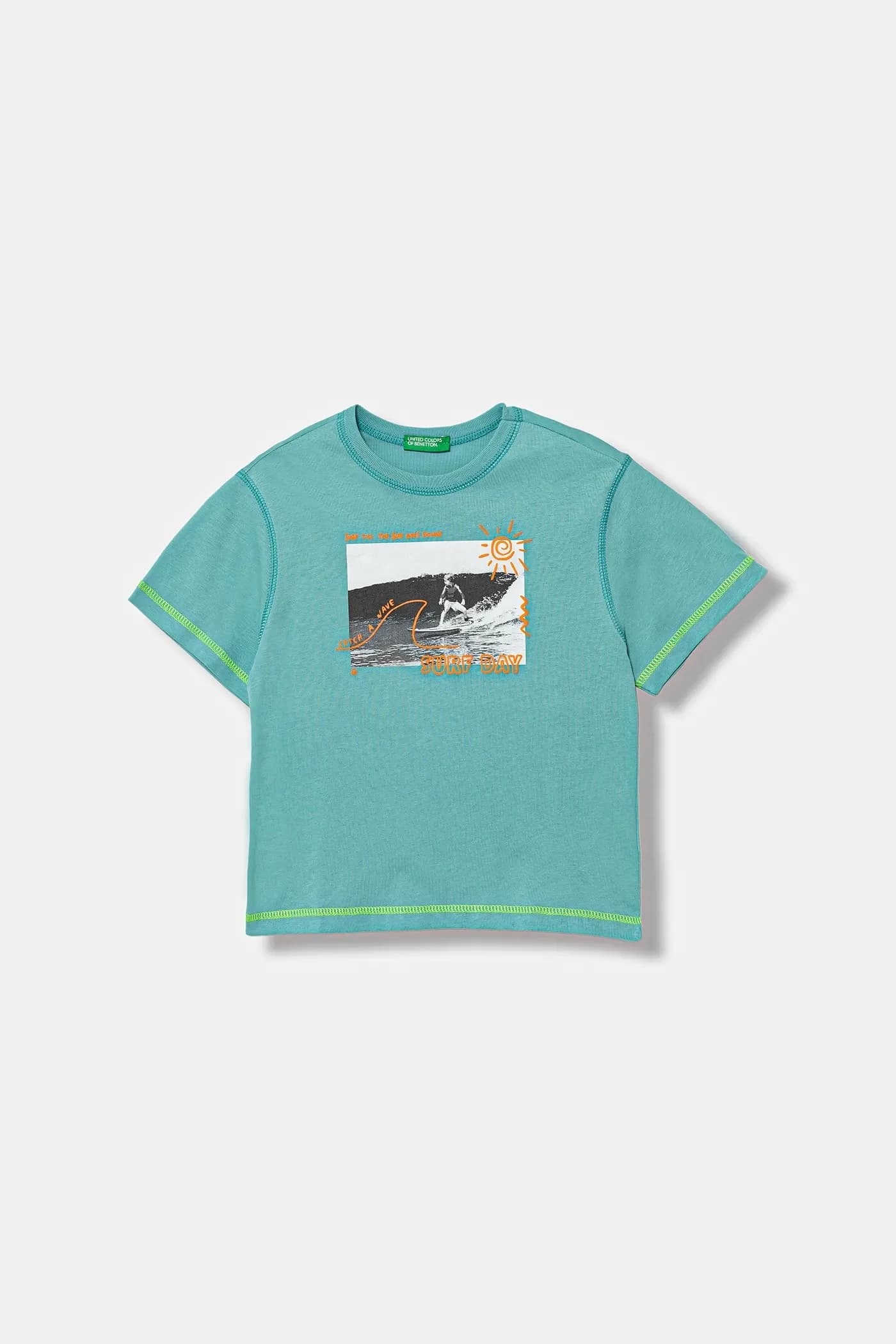 Детская хлопковая футболка