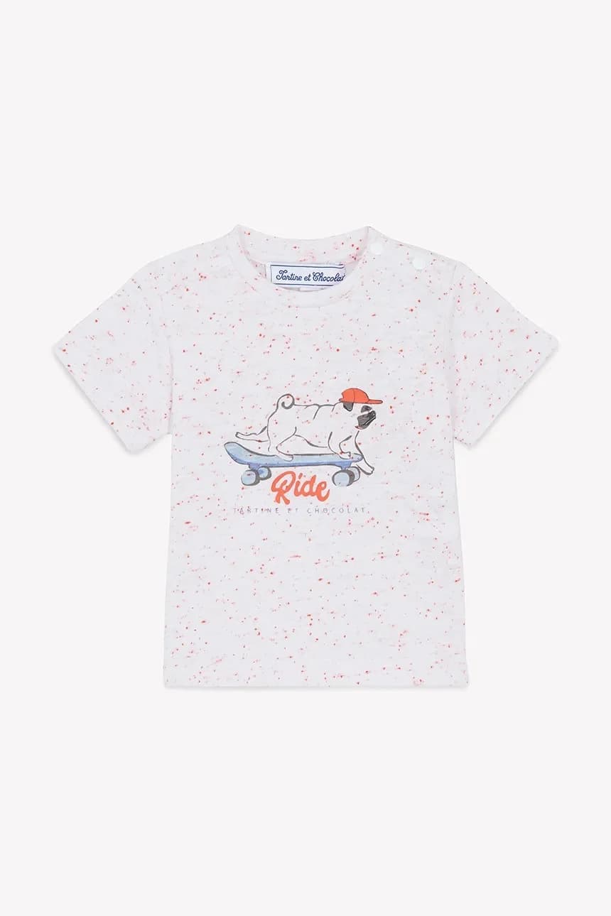 Хлопковая детская футболка