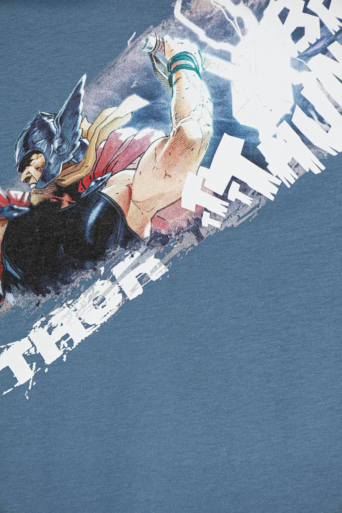 Детская хлопковая футболка x Marvel - фото 3