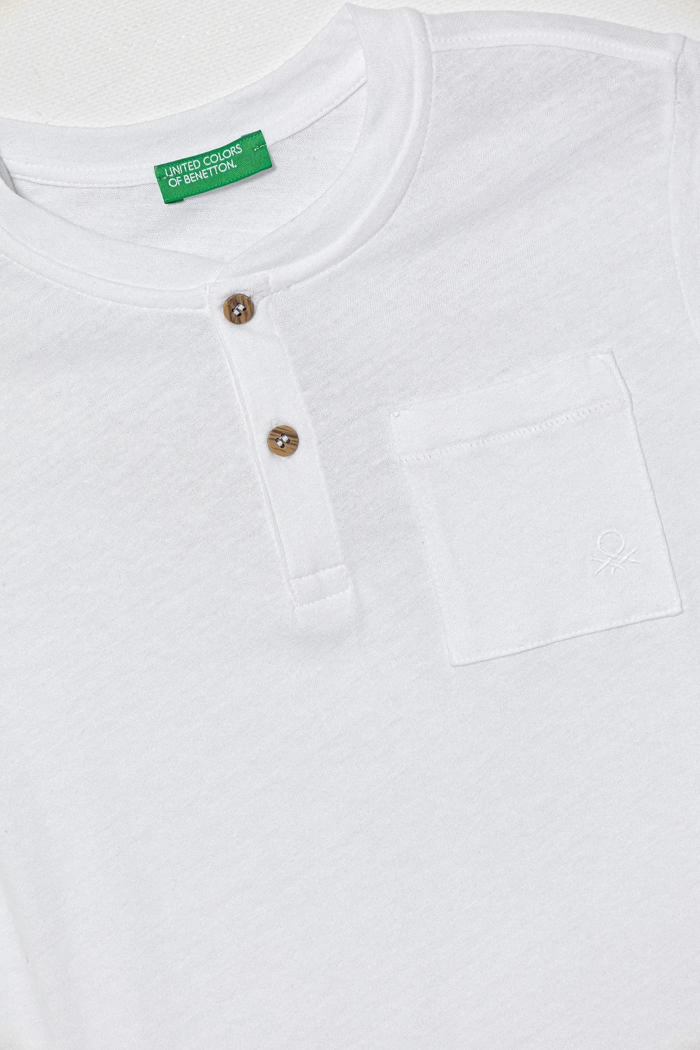 Детская футболка из смесового льна - фото 3