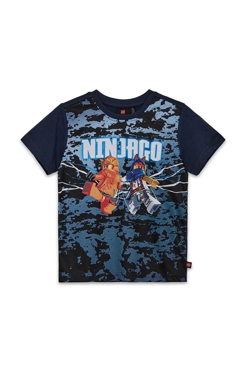 Детская хлопковая футболка LWTANO 609 - фото 2