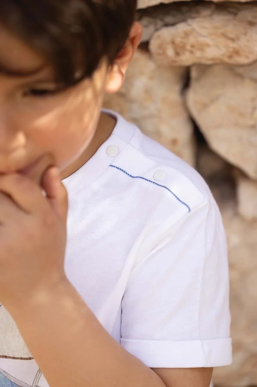 Хлопковая детская футболка - фото 5