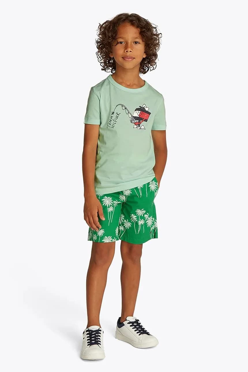 Детская хлопковая футболка