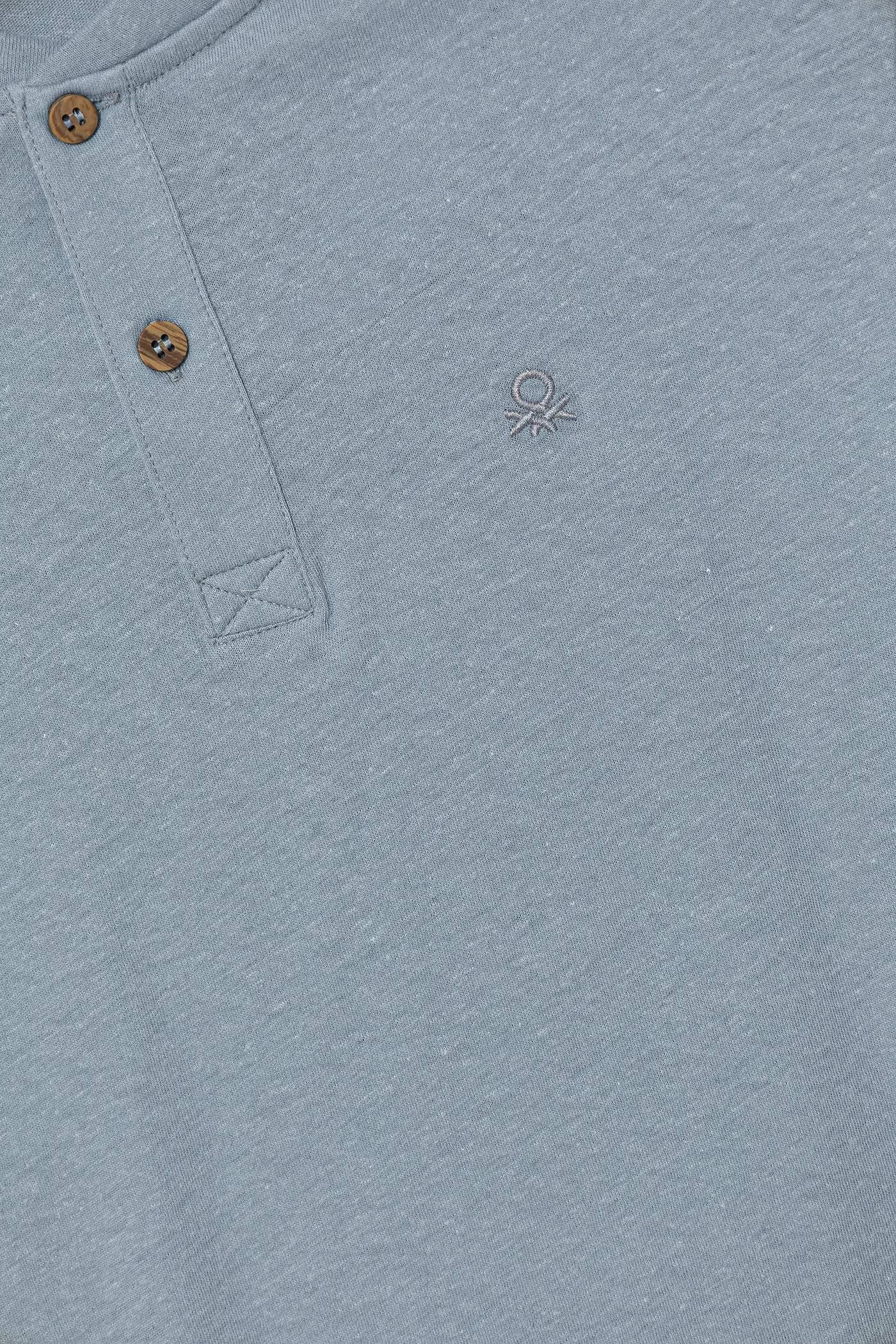 Детская футболка из смесового льна - фото 3