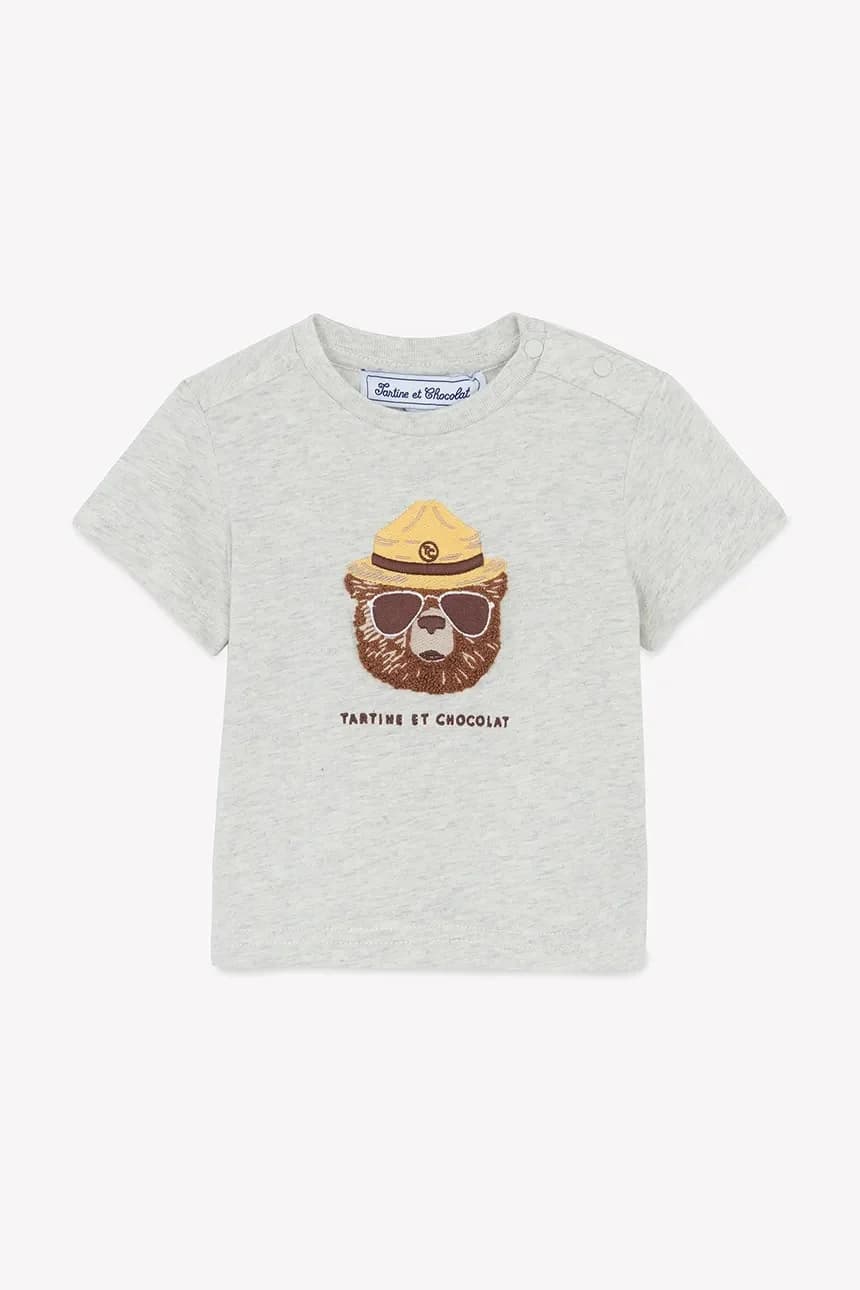 Хлопковая детская футболка