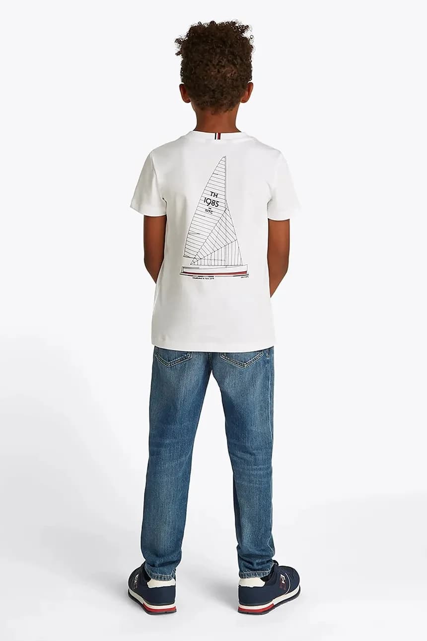 Детская хлопковая футболка - фото 4