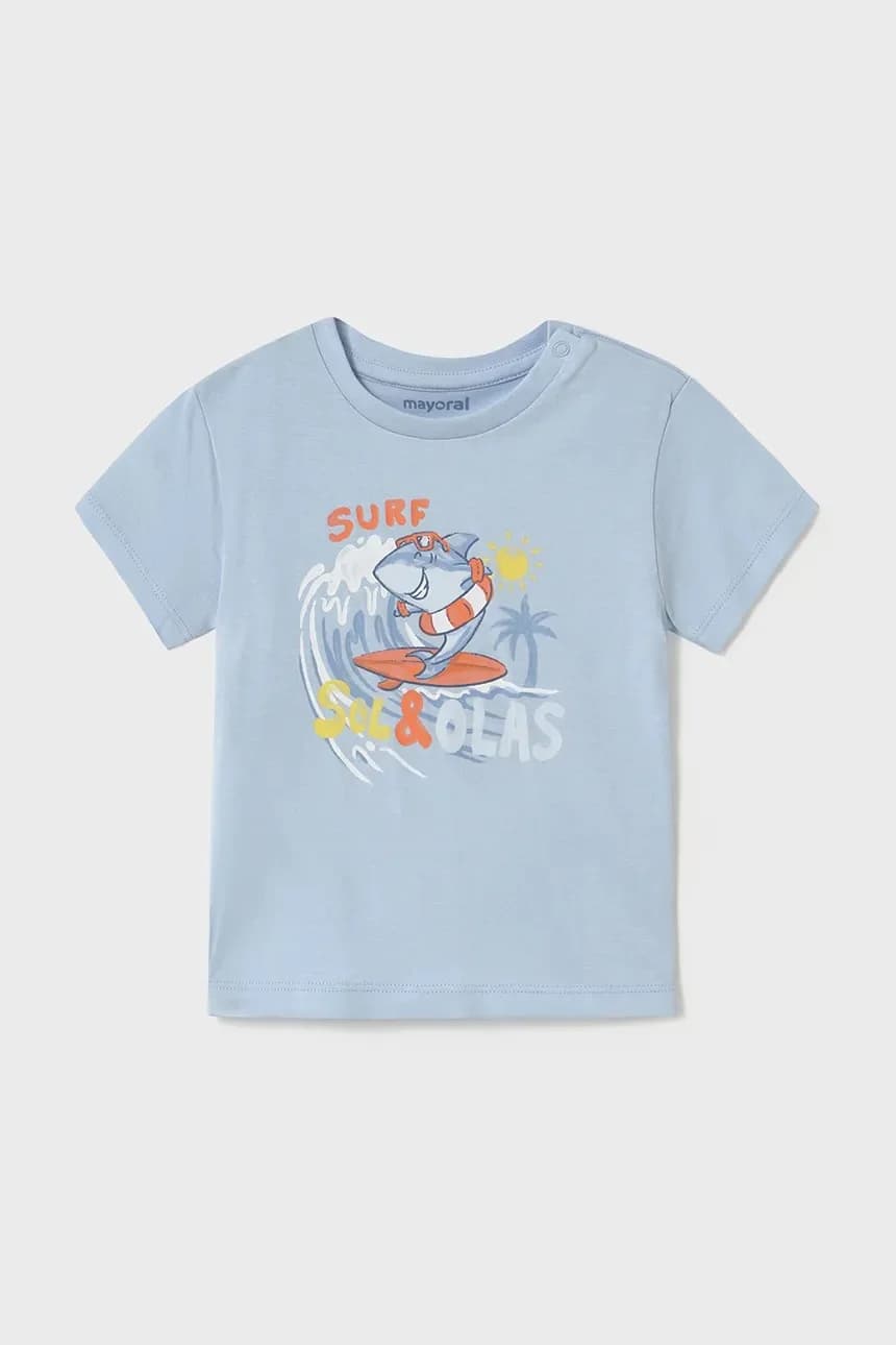 Детская хлопковая футболка