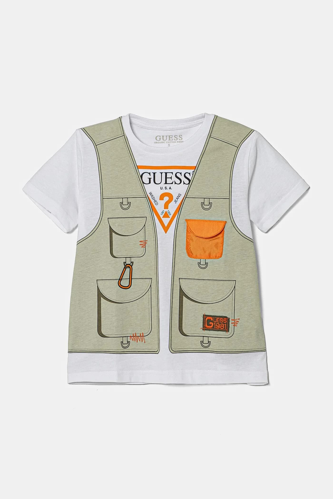 Детская хлопковая футболка