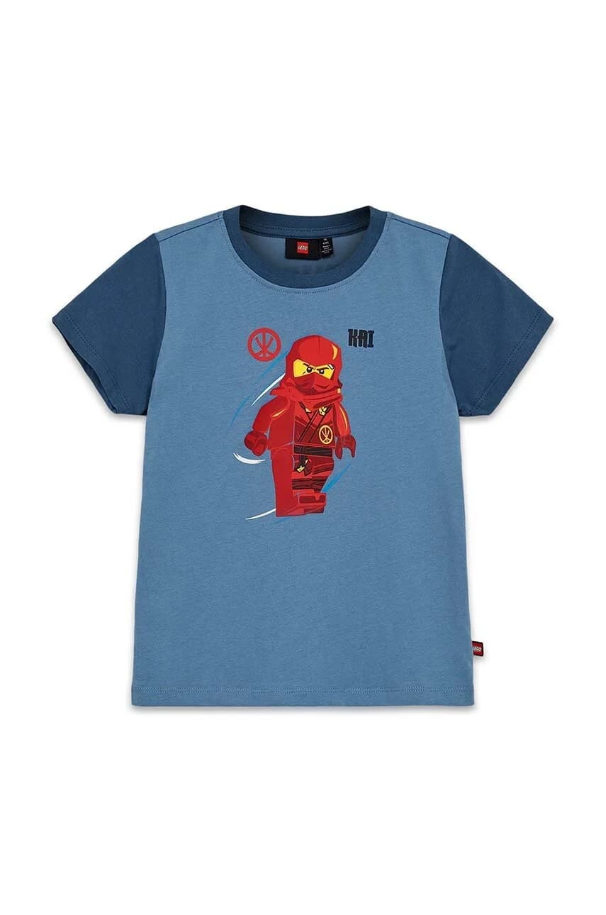 Детская хлопковая футболка LWTANO 606