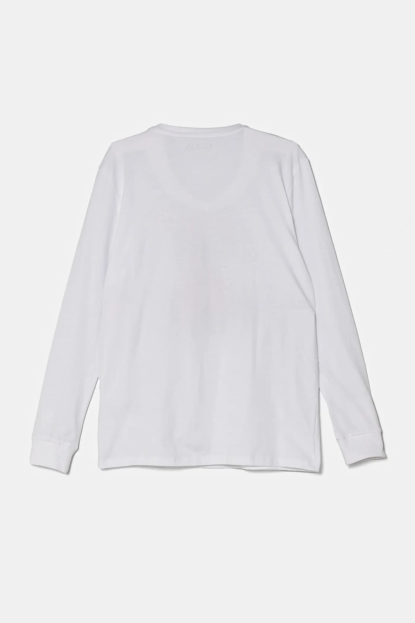 Детская хлопковая рубашка с длинным рукавом - фото 2