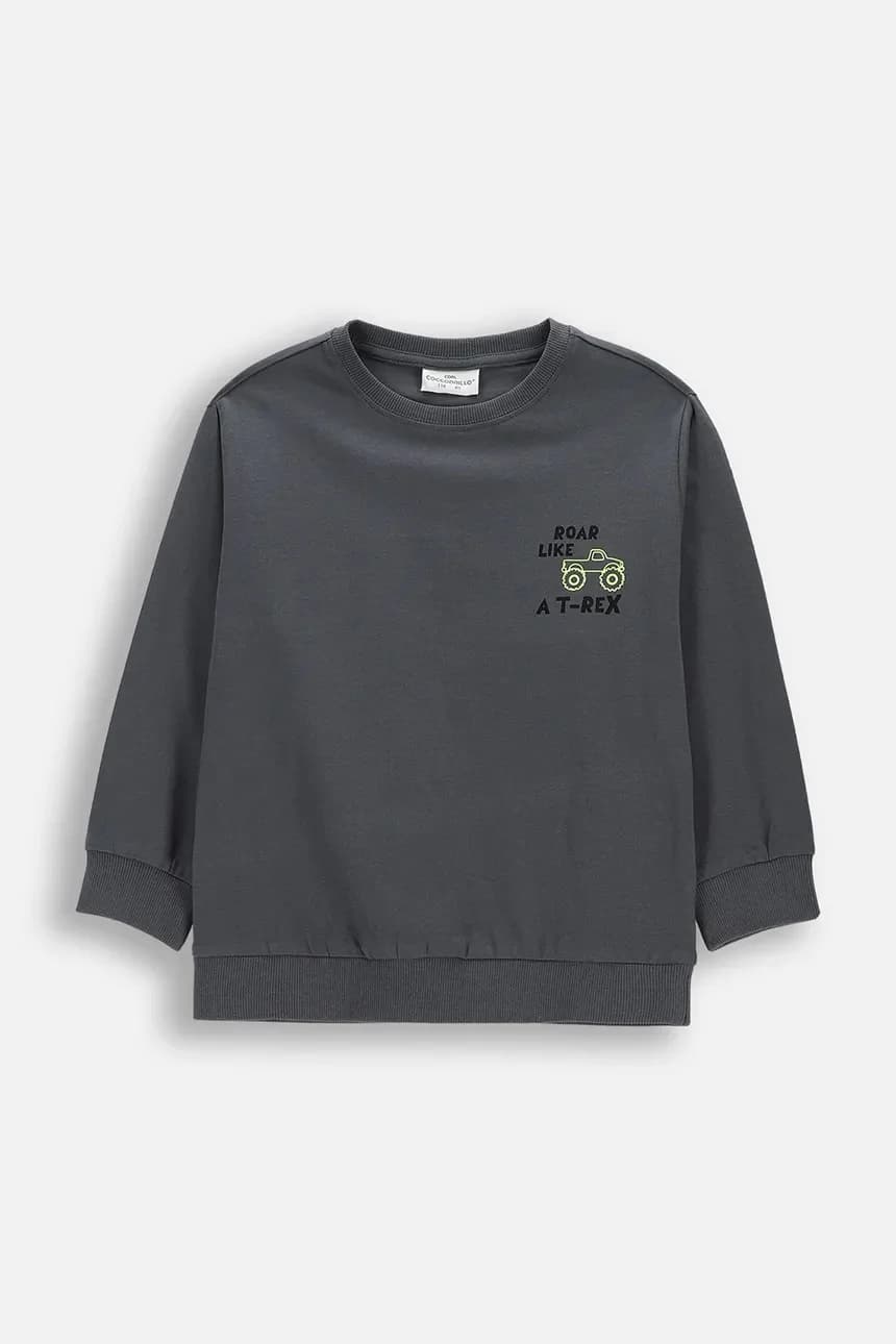 Детская хлопковая рубашка с длинным рукавом