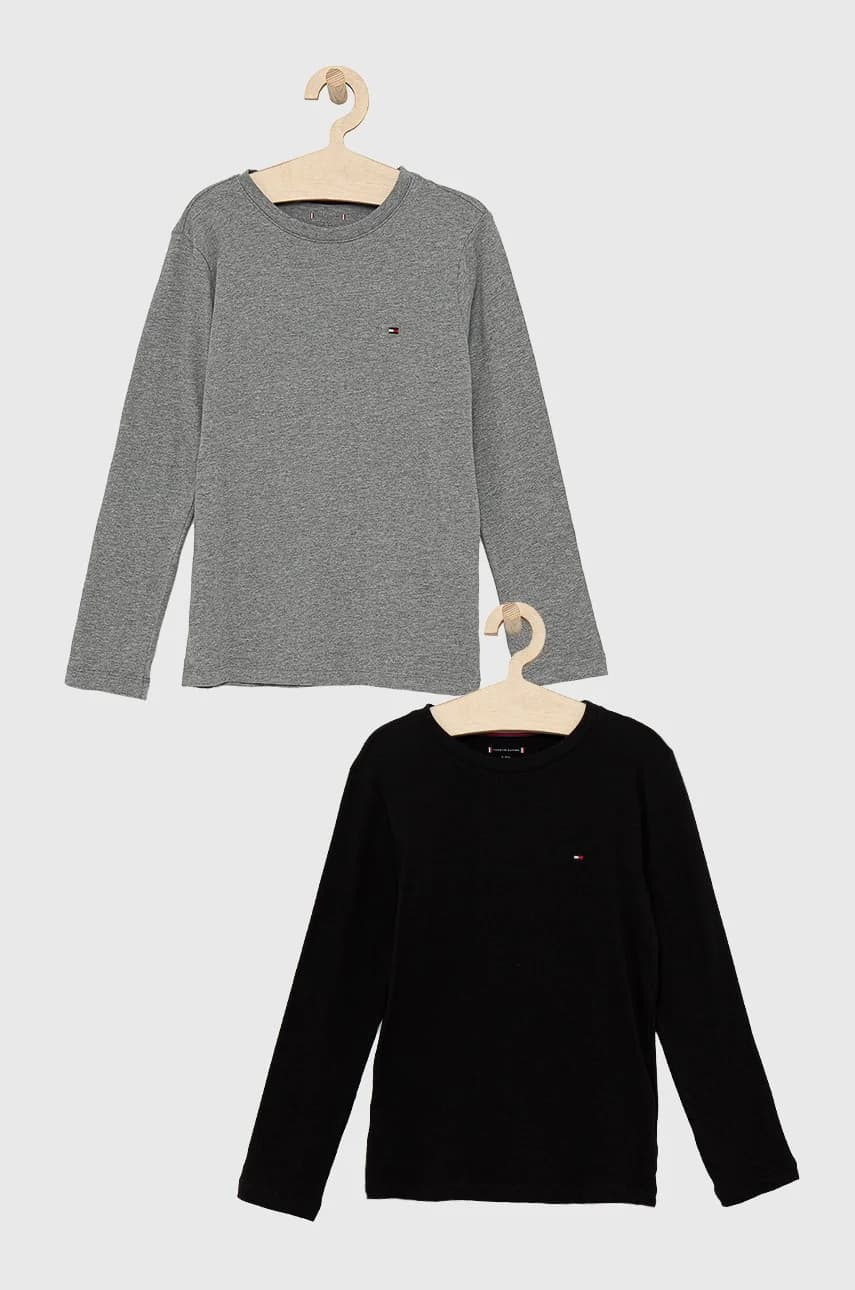 Детские хлопковые лонгсливы (2 шт.)