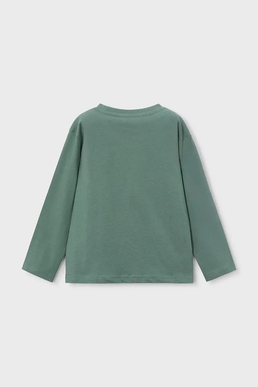 Детская хлопковая рубашка с длинным рукавом - фото 2