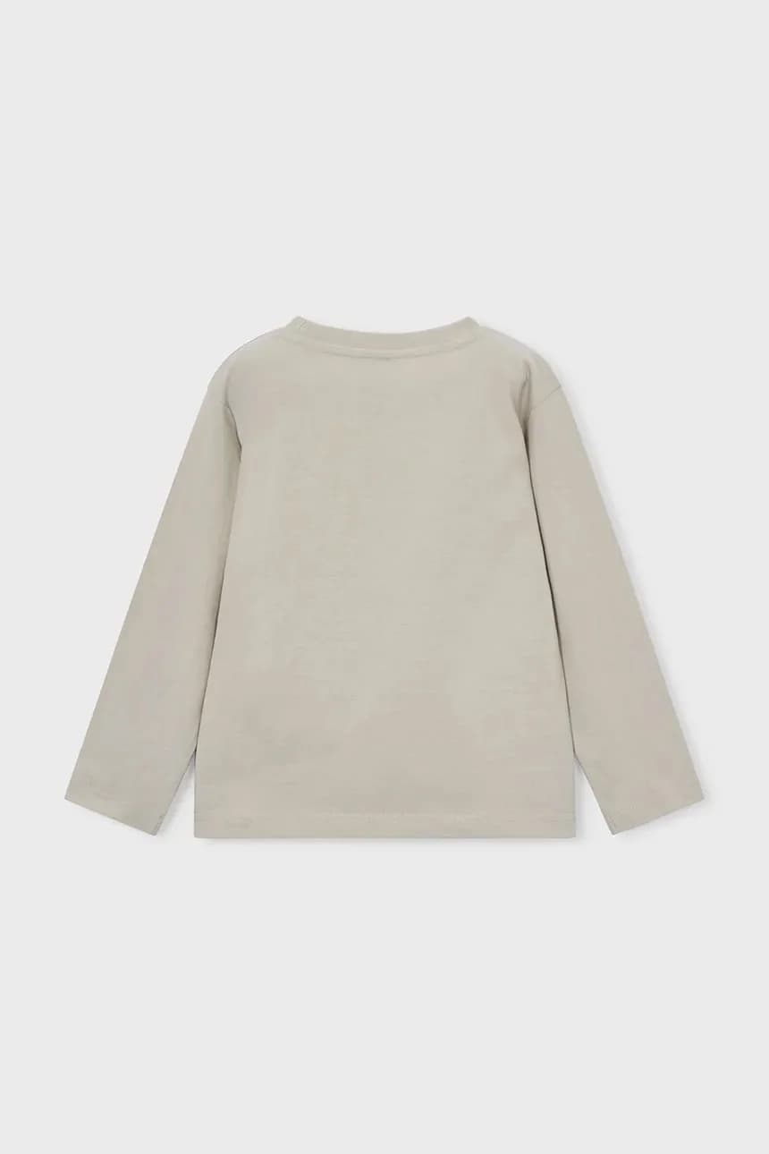 Детская хлопковая рубашка с длинным рукавом - фото 3