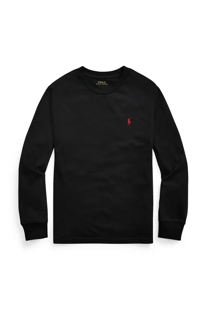 Хлопковая рубашка с длинным рукавом