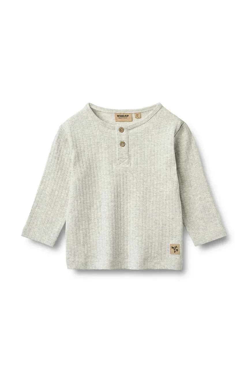 Детский хлопок с длинными рукавами