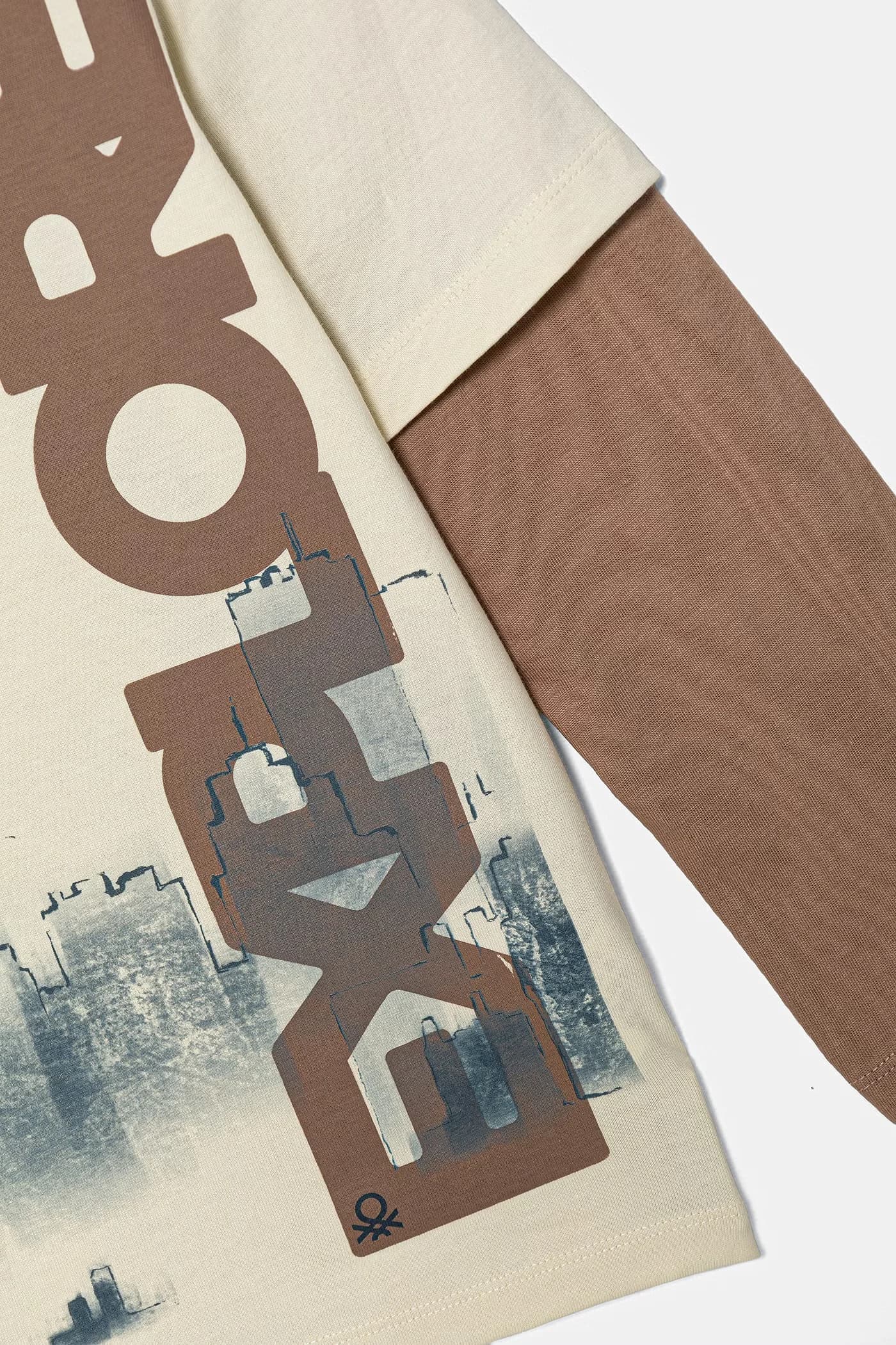 Детская хлопковая рубашка с длинным рукавом - фото 3