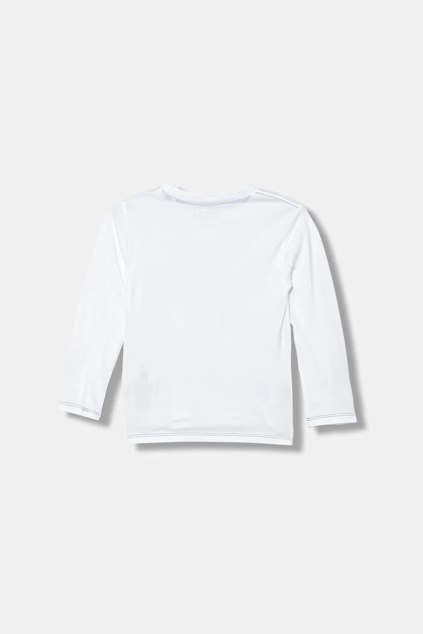 Детская хлопковая рубашка с длинным рукавом - фото 2