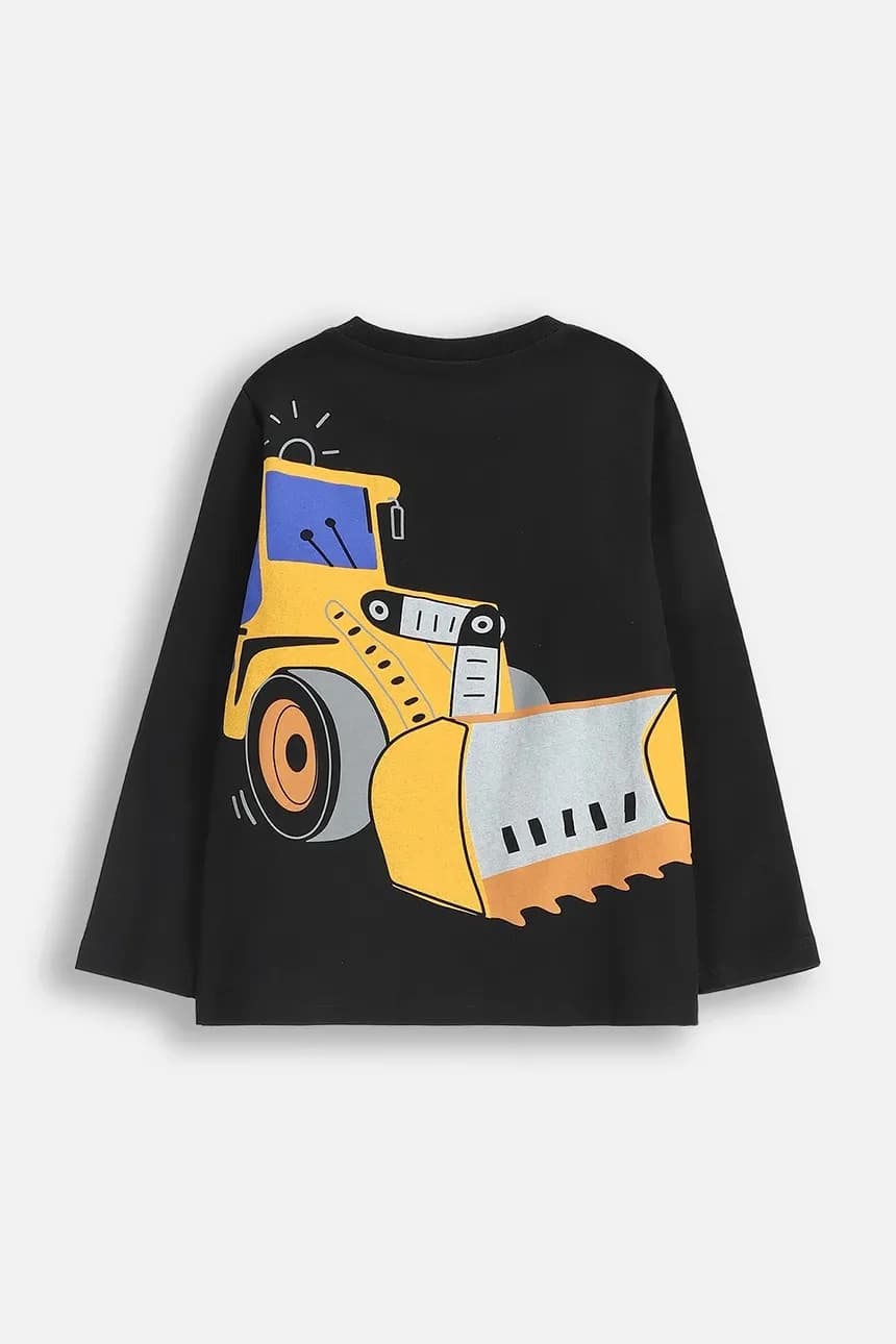 Детская хлопковая рубашка с длинным рукавом - фото 2