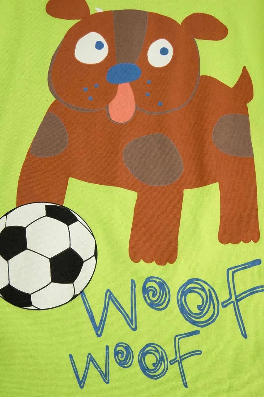 Детская хлопковая рубашка с длинным рукавом - фото 4